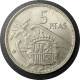 Monnaie Espagne - 1957 (1960) - 5 Pesetas Franco - 5 Pesetas