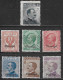 DODECANESE 1912 Stamps Of Italy With Black Overprint PISCOPI Complete MH Set Vl. 1-7 - Dodecanese