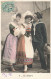 COUPLES - Le Départ - Marin Partant Pour La Croisière - Fantaisie - Carte Postale Ancienne - Couples