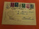 Roumanie - Entier Postal + Compléments De Arad Pour Bucarest Avec Cachet De Censure En 1945 - D 316 - Postal Stationery