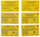 Villes Brasil 6 Télécartes Telpar  Brésil Phonecard  (F 493) - Brésil