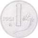 Monnaie, Italie, Lira, 1951, Rome, TTB, Aluminium, KM:91 - 1 Lire