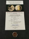 NATIONAL PARKS QUARTER DOLLAR 2012 D NOUVEAU MEXIQUE CHACO / CUPRONICKEL DORURE OR 24 CARATS / USA / + CERTIFICAT - 2010-...: National Parks