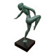 Sculpture - Danseuse à Tête En Arrière - Marcel André Bouraine - Art Nouveau/Art Déco - Art Nouveau / Art Deco