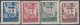 ESPAÑA BARCELONA 1945 Nº 65/68 NUEVO - Barcelona