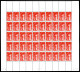 N°354/55, Victoire De Samothrace: Paire En FEUILLE COMPLETE De 50 Exemplaires, Très Bon Centrage, GRANDE RARETE, SUPERBE - Feuilles Complètes