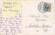 Denmark PPC Girl W. Umbrella, Letter & Dove Brotype Ia (No Common Cds.) BARRIT 1911 BREDBALLE STRAND Pr. VEJLE Fr. VIII. - Saluti Da.../ Gruss Aus...