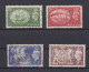 GRANDE BRETAGNE 1951 TIMBRE N°256/59 OBLITERE GEORGE VI - Used Stamps