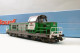 Jouef - Locomotive DIESEL BB 666404 66400 SNCF INFRA Vert ép. VI DCC Sound Réf. HJ2442S Neuf HO 1/87 - Locomotives