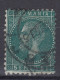 ⁕ Romania 1879 ⁕ King Carol I. 5 B. Mi.50 A+b ⁕ 21v Used / Shades - See Scan - 1858-1880 Moldavie & Principauté