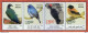 India 2016 Series 1: Near Threatened Birds 4v Set + Miniature Sheet MS MNH As Per Scan - Specht- & Bartvögel