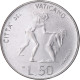 Monnaie, Cité Du Vatican, John Paul II, 50 Lire, 1983, Roma, SPL, Acier - Vatican
