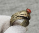 Antique Vintage Silver Ring With Stone 1920 - Rings