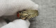 Delcampe - Antique Vintage Silver Ring With Stone 1920 - Rings