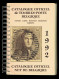 Catalogue C.O.B. De Timbres-postes Belges - Edition FR - 1992 - Table Des Matières En Scan 2. - Belgique