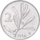 Monnaie, Italie, 2 Lire, 1954, Rome, TTB, Aluminium, KM:94 - 2 Lire