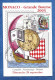 CPM Monaco Association Numismatique De Monaco Timbre Principauté De Monaco Oeuvre De Robert Prat 28/09/2003 - Altri & Non Classificati