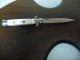 KNIFE -italian Stiletto-23 Cm-FRANK BELTRAME-lama Baionetta- ACRILICO-IMITAZIONE  MADRE PERLA  - MODELLO FB 23/36B - Armes Blanches