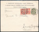 1905 Céges Levél Turul 5f + 2 X 10f Bérmentesítéssel Svájcba Küldve / Business Cover With 25f Franking To Switzerland - Andere & Zonder Classificatie