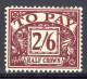 GROSSBRITANNIEN, 1937 Portomarke, Postfrisch** - Postage Due