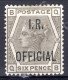 GROSSBRITANNIEN, 1882 Dienstmarke, Ungebraucht * - Dienstzegels