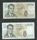 Belgique Lot De 2 Billets , 20 Francs Type1964, Avec Signatures Différentes ( Voir Détail)  Laura13601 - 20 Francos