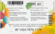 PREPAID PHONE CARD BELGIO (CK188 - GSM-Kaarten, Herlaadbaar & Voorafbetaald