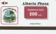 PHONE CARD LIBERIA (CK1820 - Liberia