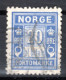 NORWEGEN, 1897, Portomarke, Gestempelt - Gebruikt