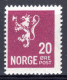 NORWEGEN, 1926 Freimarken Wappenlöwe, Postfrisch ** - Nuovi