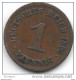 Empire 1 Pfennig 1895 A Km 10    Vf+ - 1 Pfennig