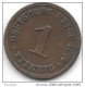 *empire 1 Pfennig 1896 A Km 10    Vf - 1 Pfennig