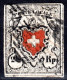 SCHWEIZ, 1850 Altschweiz POSTE-LOCALE Mit Kreuzeinfassung, Gestempelt - 1843-1852 Federal & Cantonal Stamps