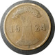 Monnaie Allemagne - 1924 J - 2 Rentenpfennig - 2 Rentenpfennig & 2 Reichspfennig