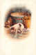 Chien Dog - Raphael Tuck & Fils - Série 7. 2 - Chromolithographie - Chiot Puppy à La Sortie Du Bain - CPR - Tuck, Raphael