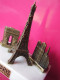 Tour Effel Notre Dame Arc De Triomphe Mad In France Souvenir De PARIS En Métal - Obj. 'Remember Of'