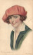 ** T4 Lady With Hat S: John Bradshaw Crandell (b) - Ohne Zuordnung