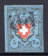 SCHWEIZ, 1850 Rayon I, Blau, Gestempelt - 1843-1852 Correos Federales Y Cantonales