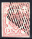 SCHWEIZ, 1852 Rayon III Nr. 20, Ziegelrot, Gestempelt - 1843-1852 Federale & Kantonnale Postzegels