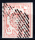 SCHWEIZ, 1852 Rayon III Nr. 19, Ziegelrot, Gestempelt - 1843-1852 Federal & Cantonal Stamps