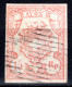 SCHWEIZ, 1852 Rayon III Nr. 20, Ziegelrot, Gestempelt - 1843-1852 Federal & Cantonal Stamps