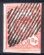 SCHWEIZ, 1852 Rayon III Nr. 20,  Ziegelrot, Gestempelt - 1843-1852 Federal & Cantonal Stamps