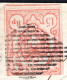 SCHWEIZ, 1852 Rayon III Nr. 20, Ziegelrot, Auf Brief - 1843-1852 Timbres Cantonaux Et  Fédéraux