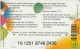 PREPAID PHONE CARD BELGIO (CK3542 - [2] Prepaid & Refill Cards
