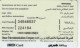 PREPAID PHONE CARD OMAN (CK4113 - Oman