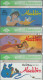 PHONE CARD SERIE 3 SCHEDE REGNO UNITO ALADDIN -LANDIS (CK7326 - BT Advertising Issues