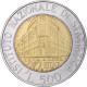 Monnaie, Italie, 500 Lire, 1996, Rome, TTB+, Bimétallique, KM:181 - 500 Liras