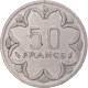 Monnaie, États De L'Afrique Centrale, 50 Francs, 1977, Paris, TTB, Nickel - República Centroafricana