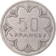 Monnaie, États De L'Afrique Centrale, 50 Francs, 1977, Paris, TTB, Nickel - Centrafricaine (République)
