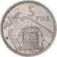 Monnaie, Espagne, Caudillo And Regent, 5 Pesetas, 1974, TTB, Cupro-nickel - 5 Pesetas